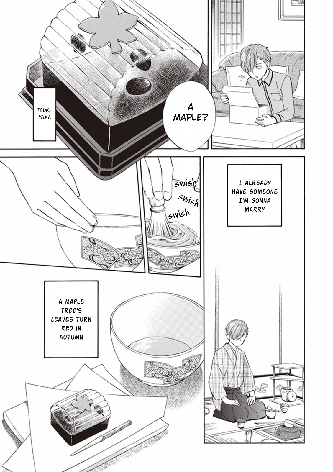 Kyoto & Wagashi & Family chapter 3 page 29