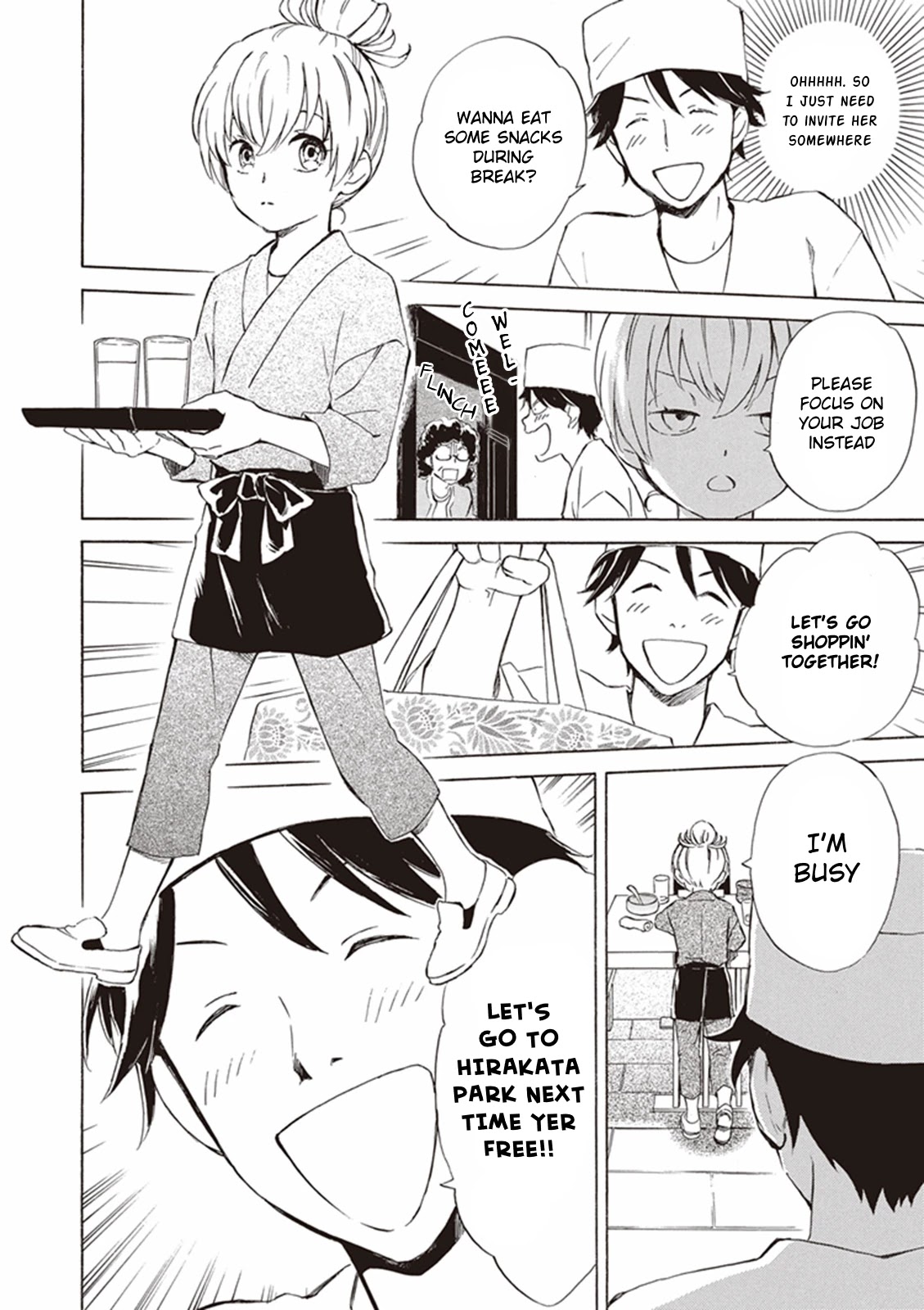 Kyoto & Wagashi & Family chapter 3 page 4