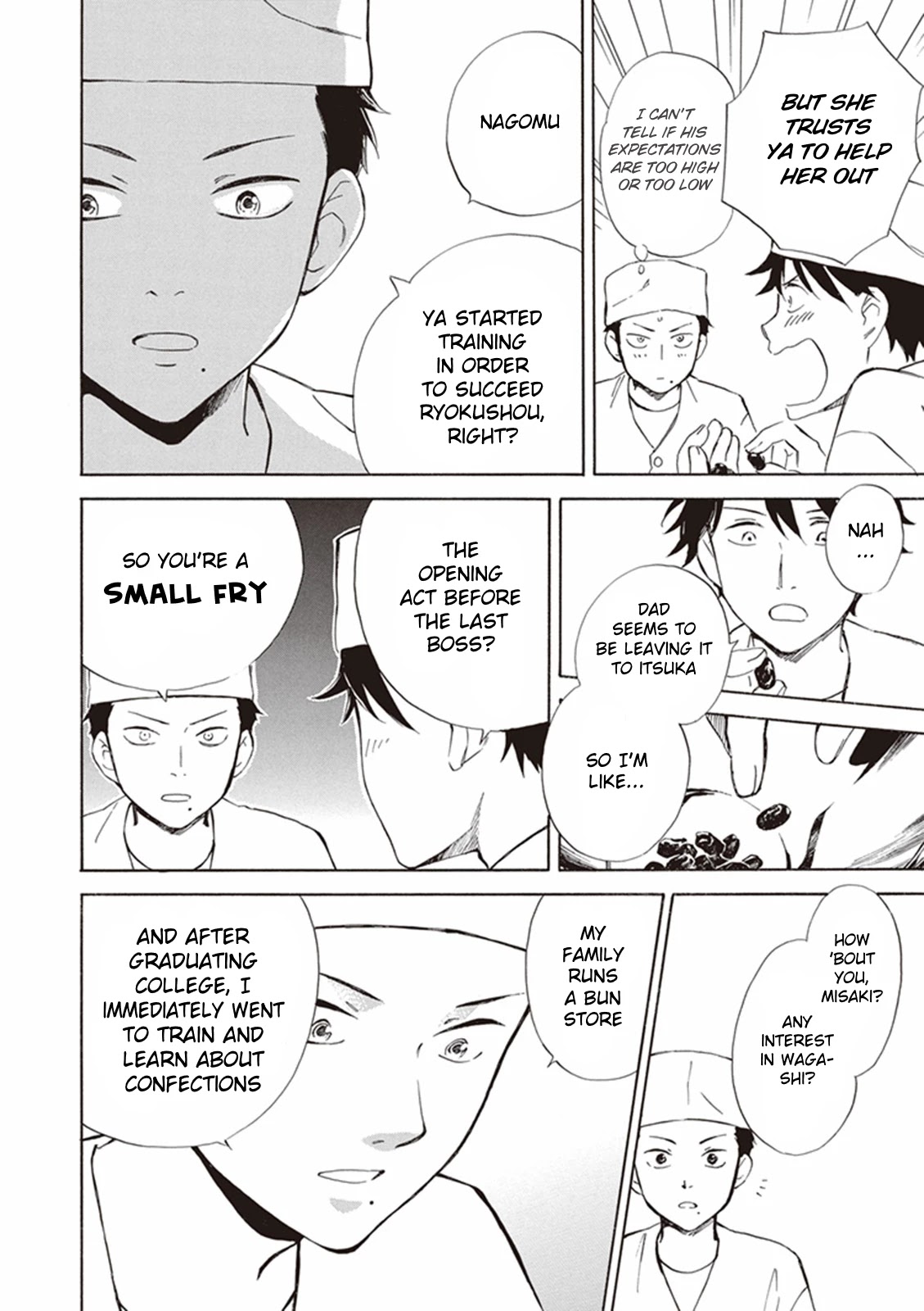 Kyoto & Wagashi & Family chapter 3 page 6