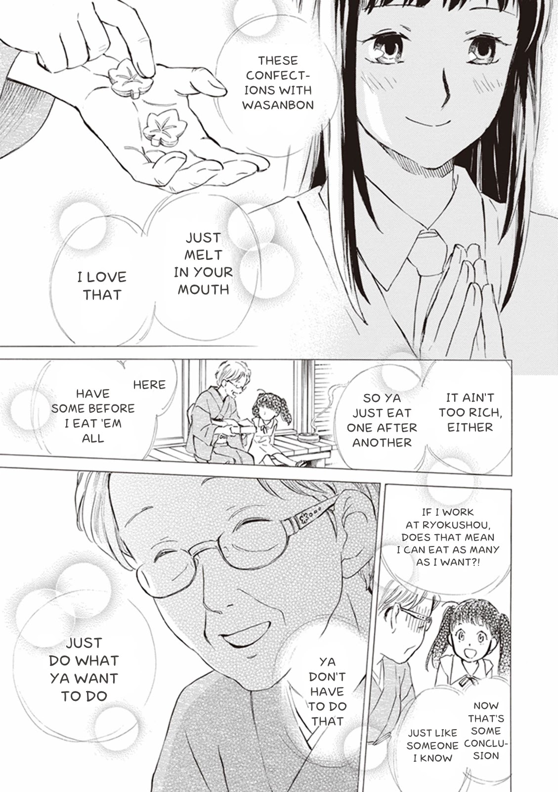 Kyoto & Wagashi & Family chapter 4 page 11