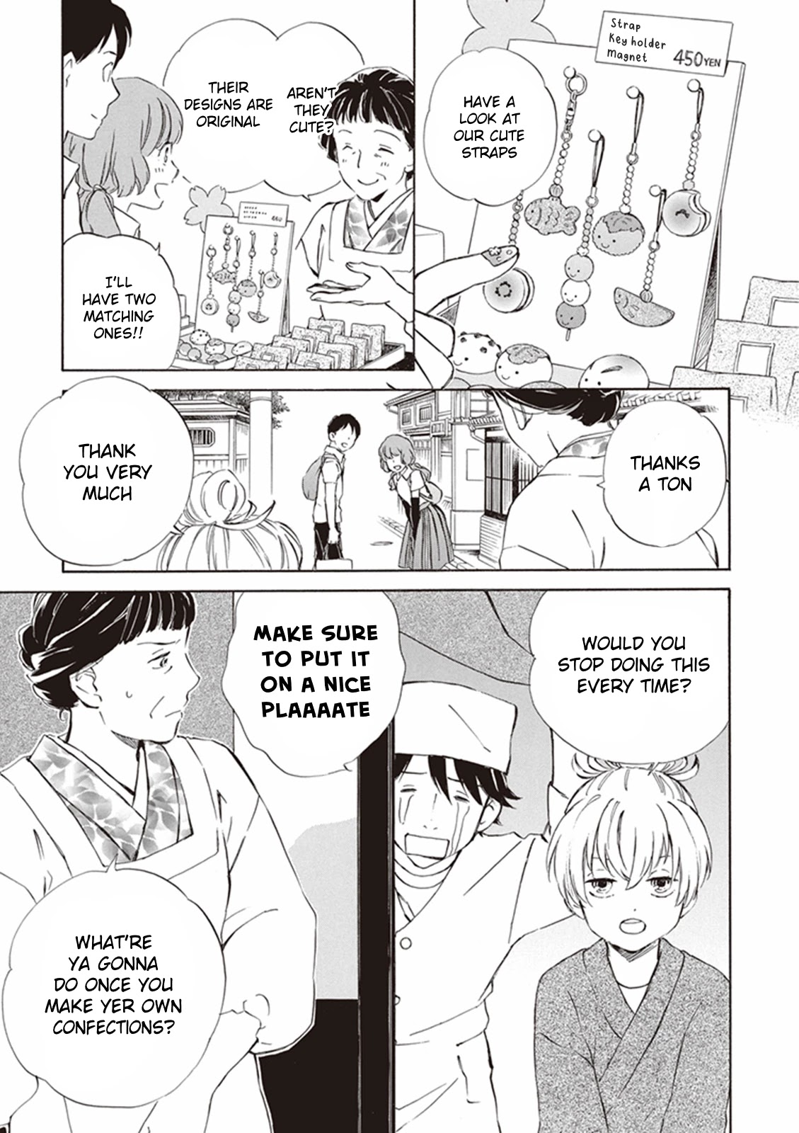 Kyoto & Wagashi & Family chapter 4 page 3