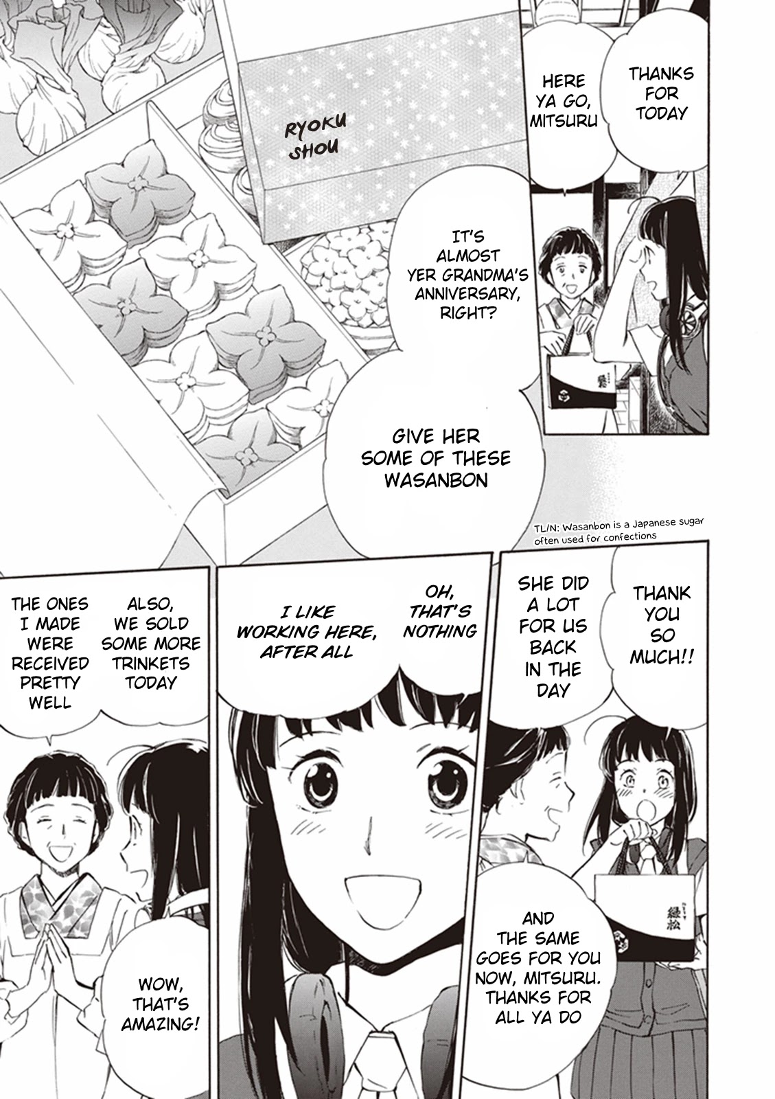 Kyoto & Wagashi & Family chapter 4 page 7