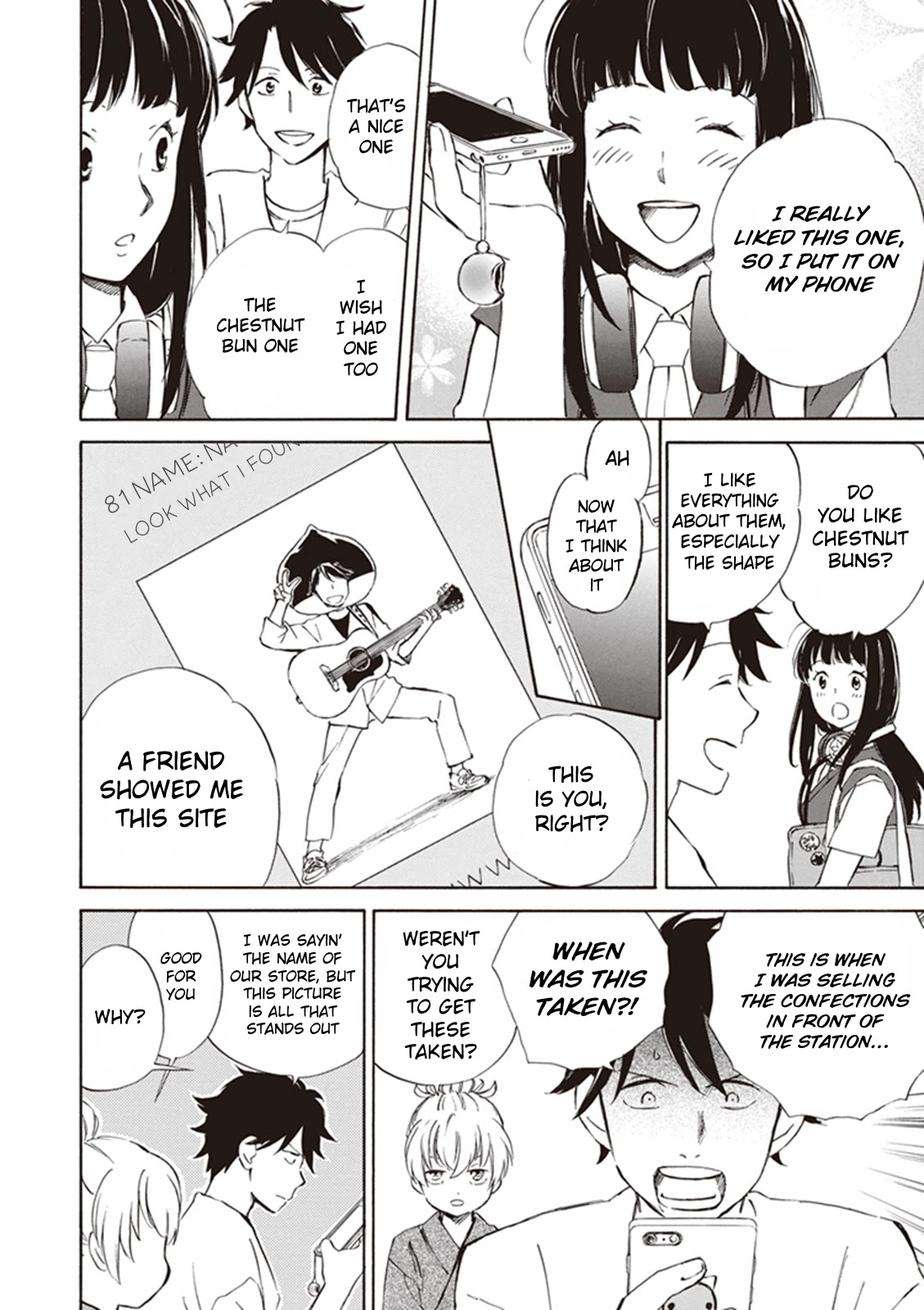 Kyoto & Wagashi & Family chapter 4 page 8