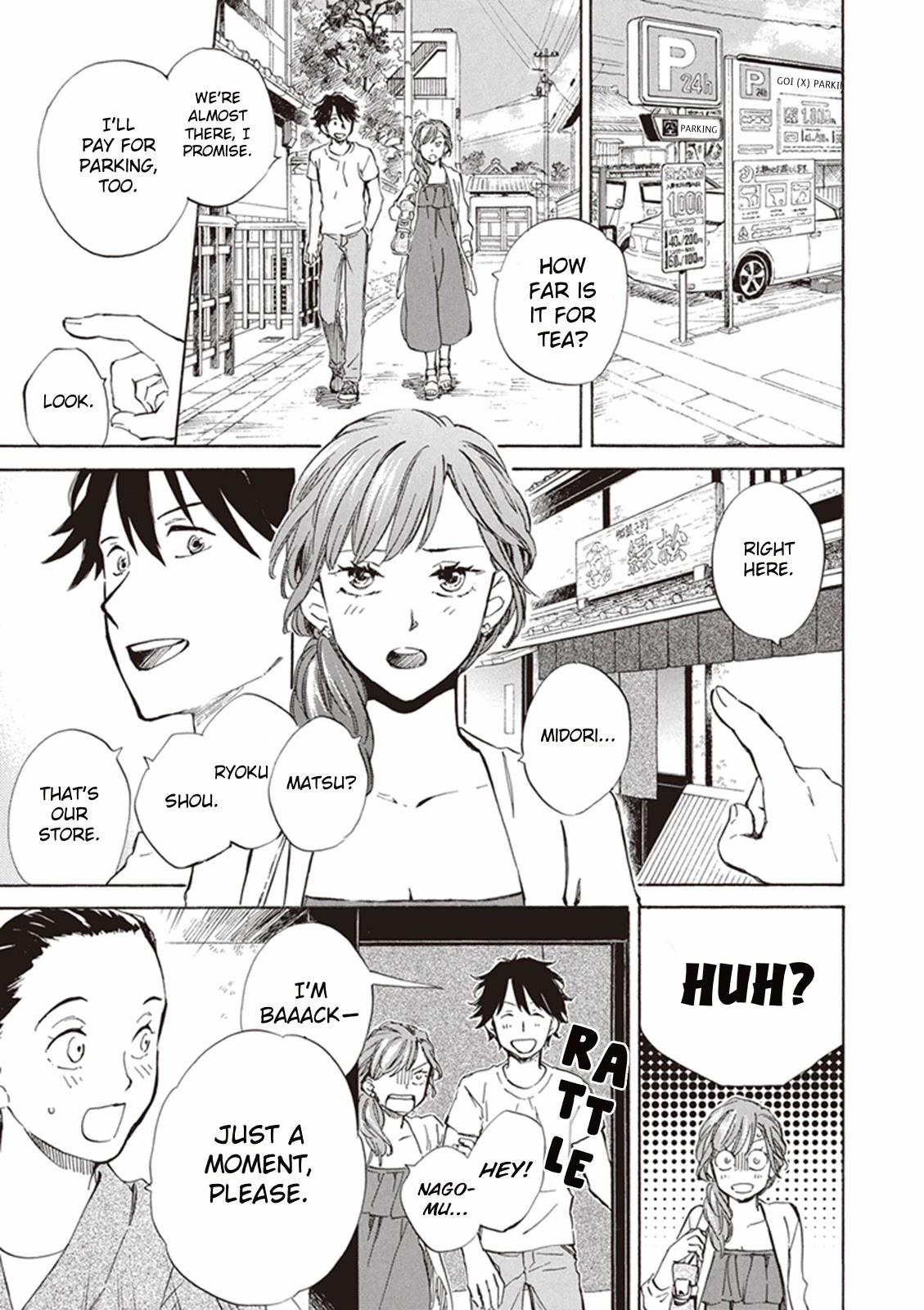 Kyoto & Wagashi & Family chapter 6 page 14