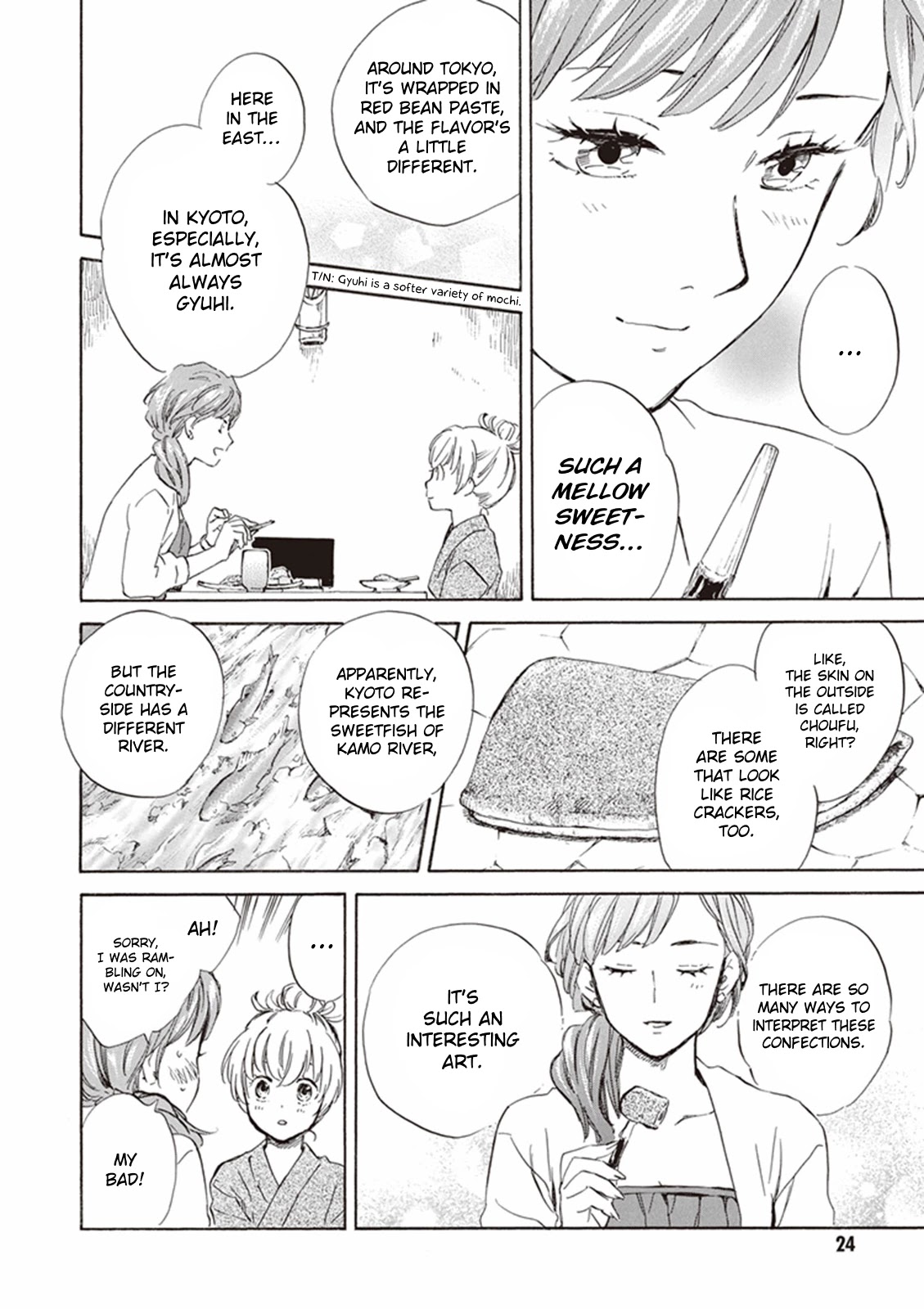 Kyoto & Wagashi & Family chapter 6 page 25