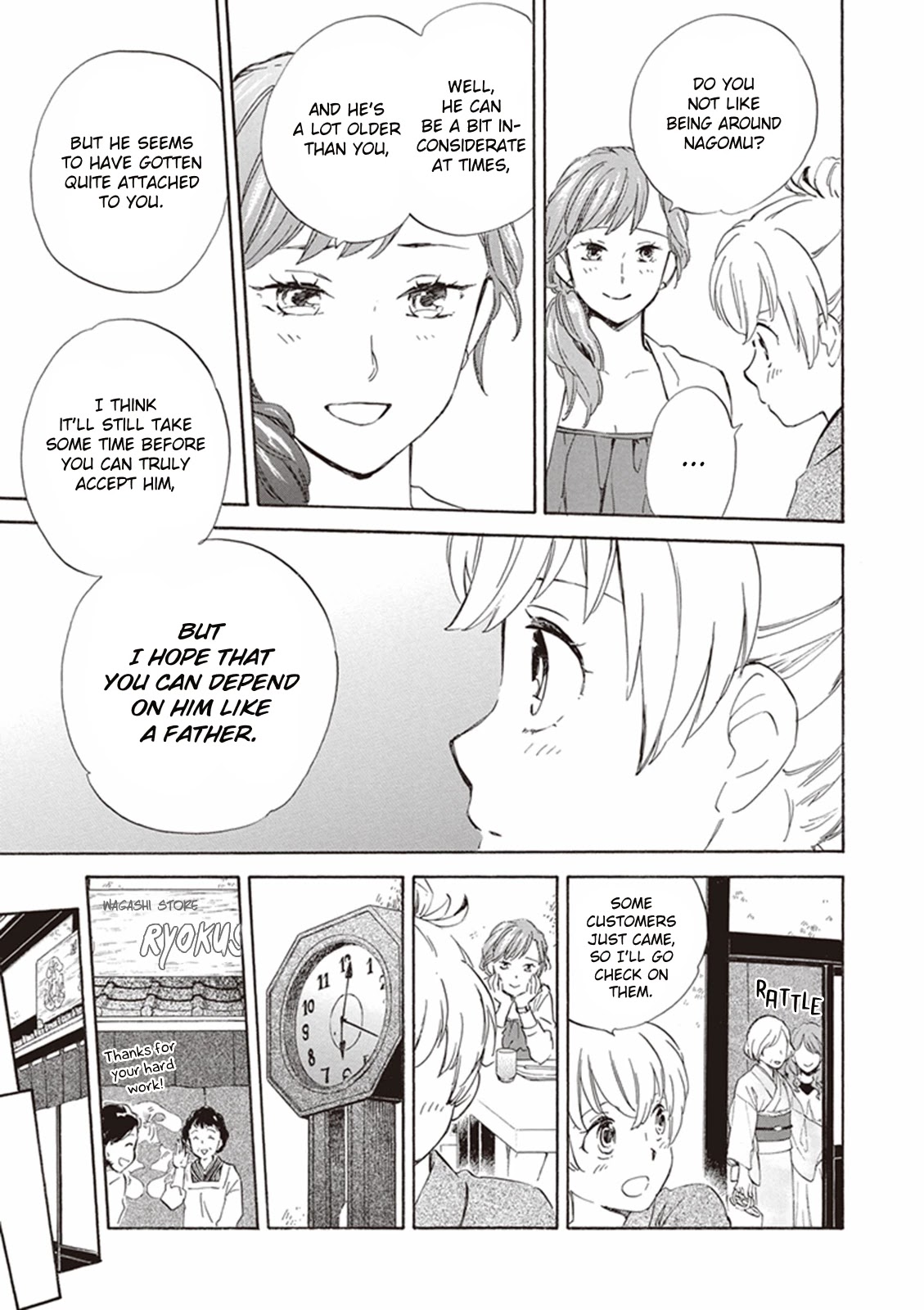 Kyoto & Wagashi & Family chapter 6 page 28