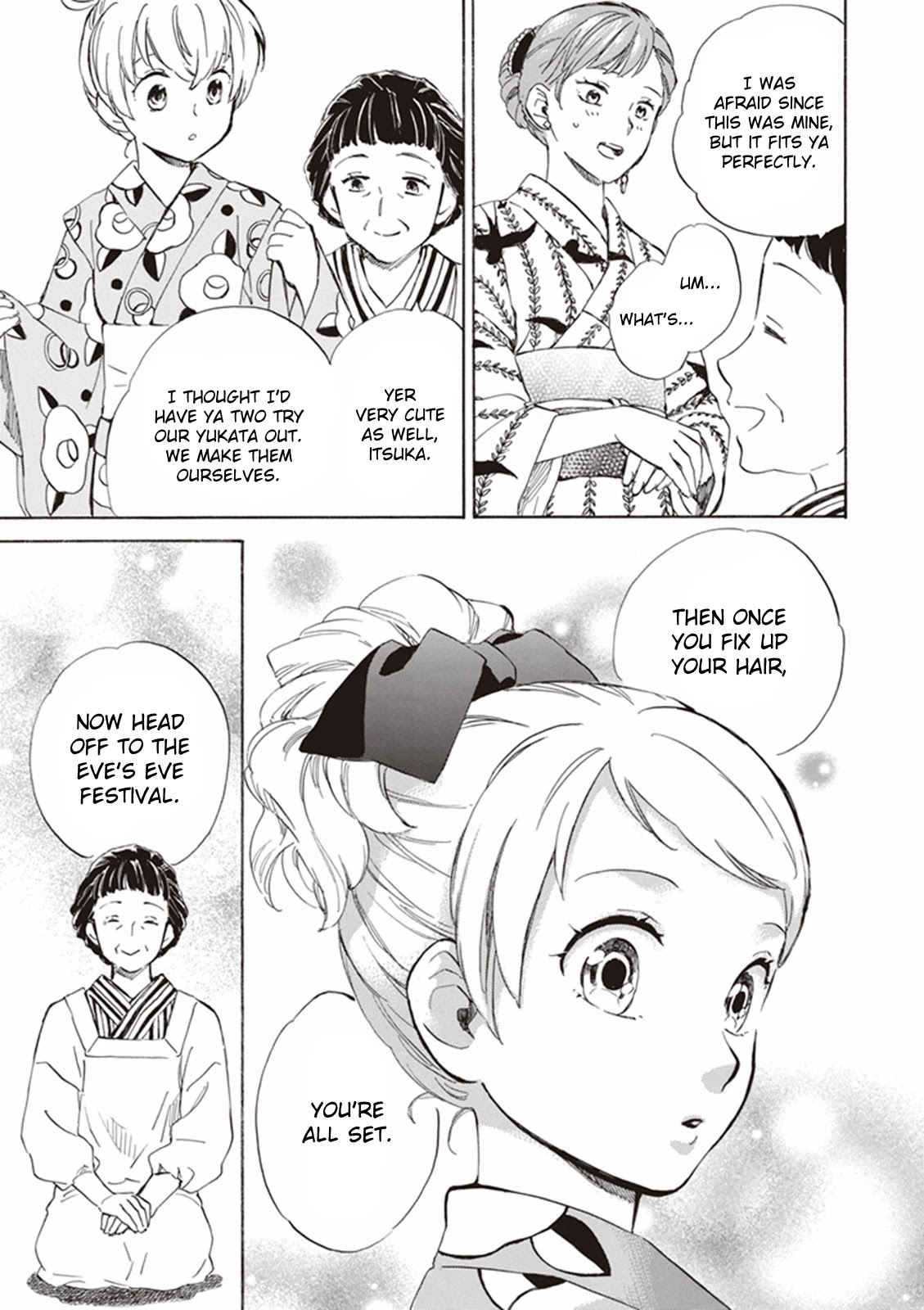 Kyoto & Wagashi & Family chapter 6 page 30