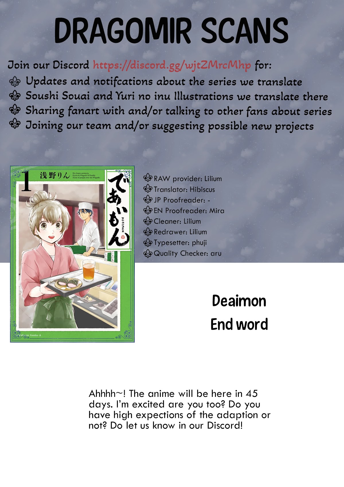 Kyoto & Wagashi & Family chapter 7 page 35