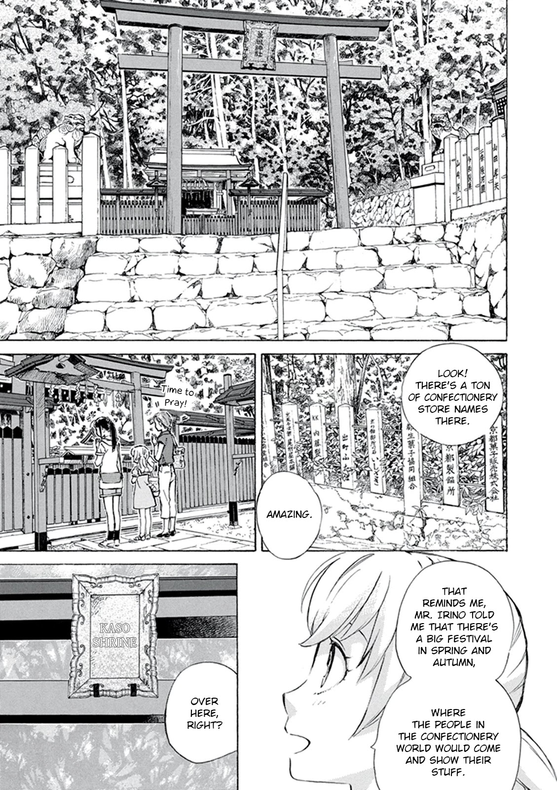 Kyoto & Wagashi & Family chapter 8 page 23