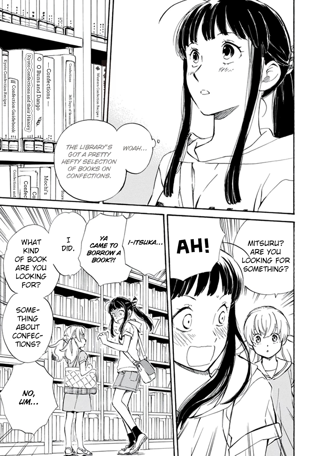 Kyoto & Wagashi & Family chapter 8 page 3