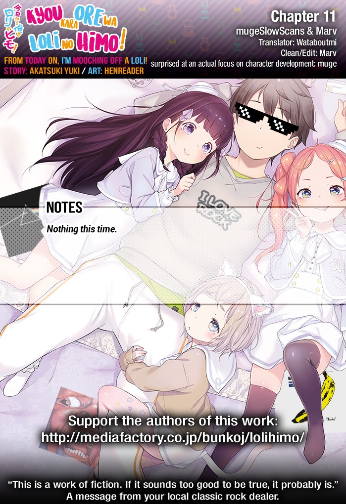 Kyou kara Ore wa Loli no Himo! chapter 11 page 26