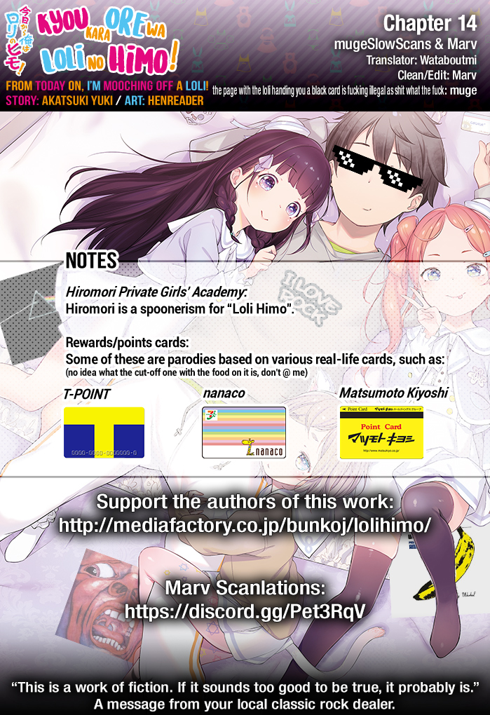 Kyou kara Ore wa Loli no Himo! chapter 14 page 26