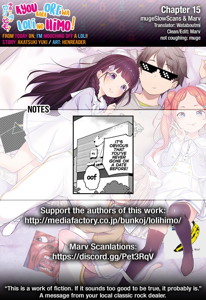 Kyou kara Ore wa Loli no Himo! chapter 15 page 26