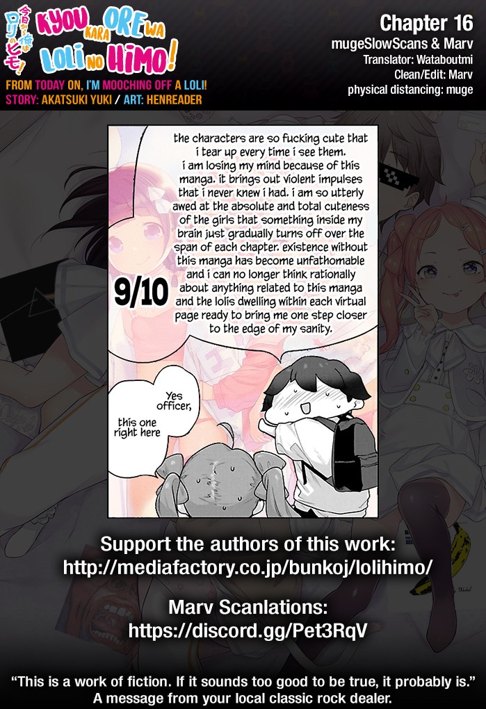 Kyou kara Ore wa Loli no Himo! chapter 16 page 26