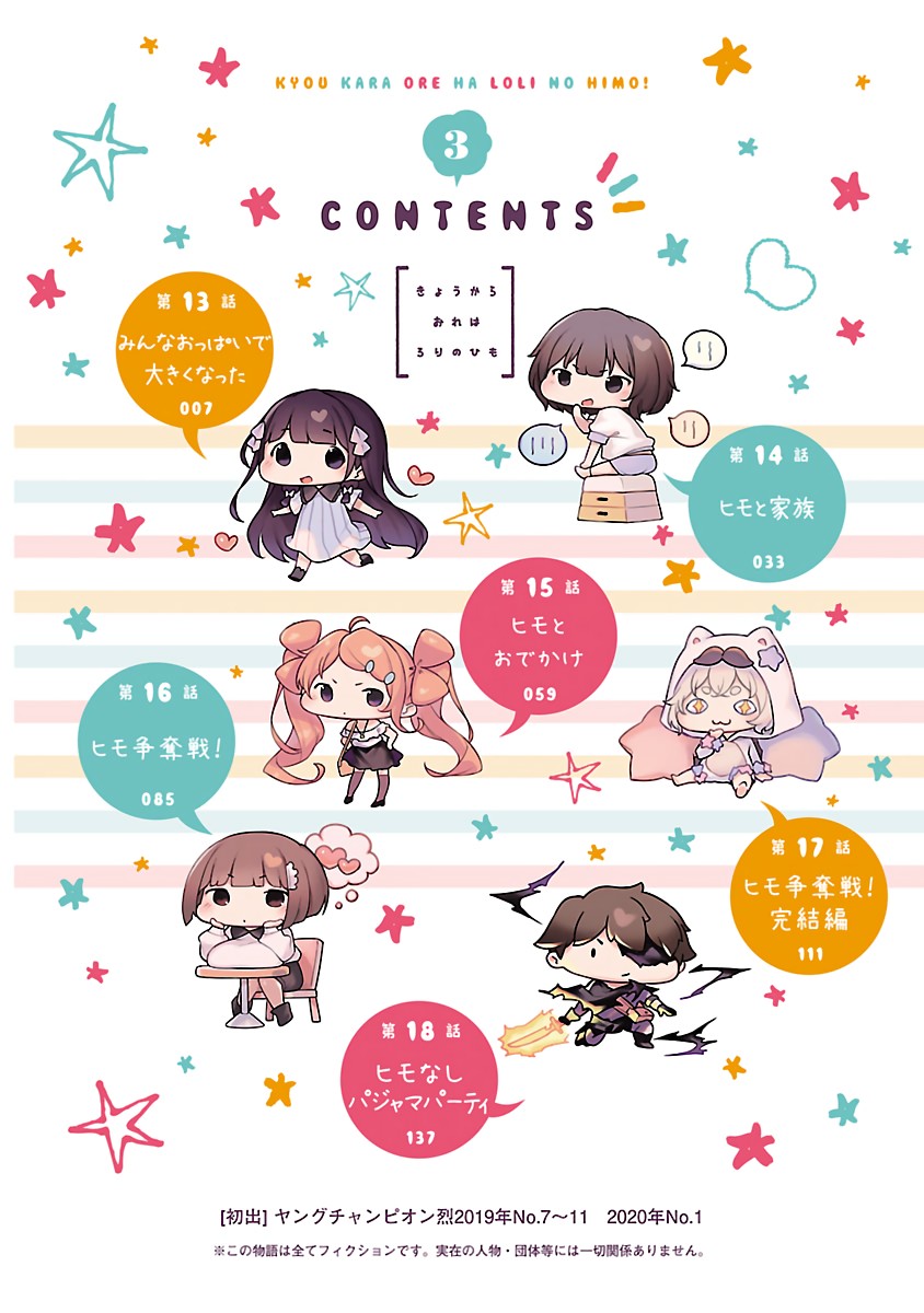 Kyou kara Ore wa Loli no Himo! chapter 18.5 page 3