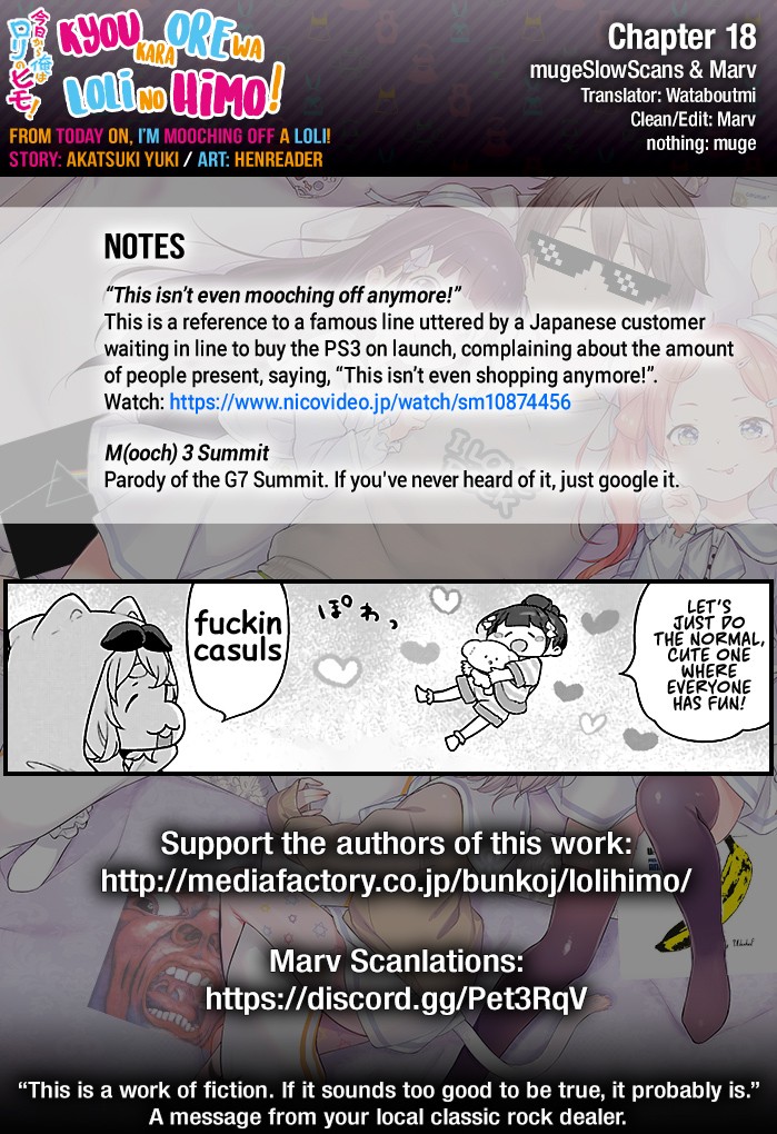 Kyou kara Ore wa Loli no Himo! chapter 18 page 26