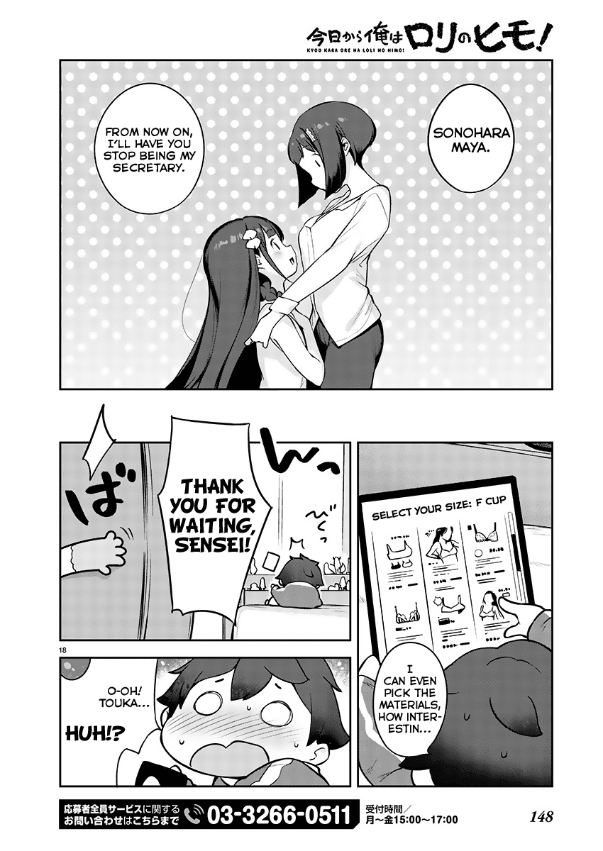 Kyou kara Ore wa Loli no Himo! chapter 2 page 18