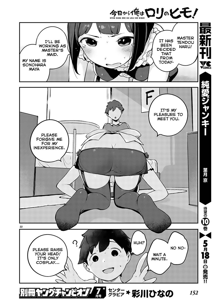 Kyou kara Ore wa Loli no Himo! chapter 2 page 22