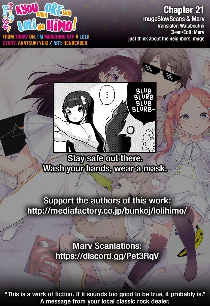 Kyou kara Ore wa Loli no Himo! chapter 21 page 26