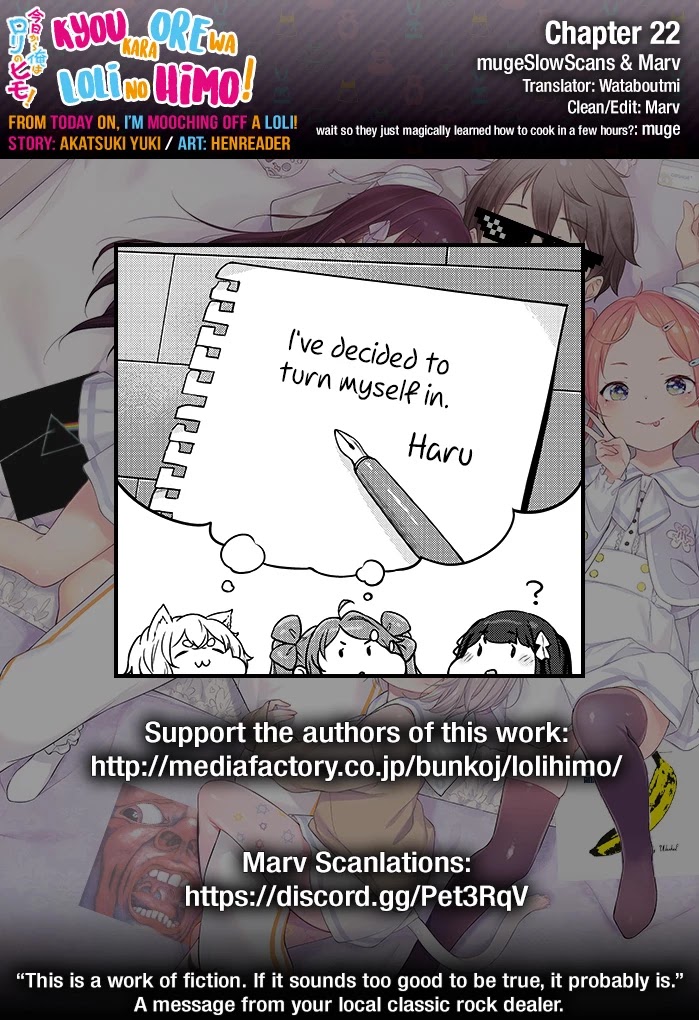 Kyou kara Ore wa Loli no Himo! chapter 22 page 26