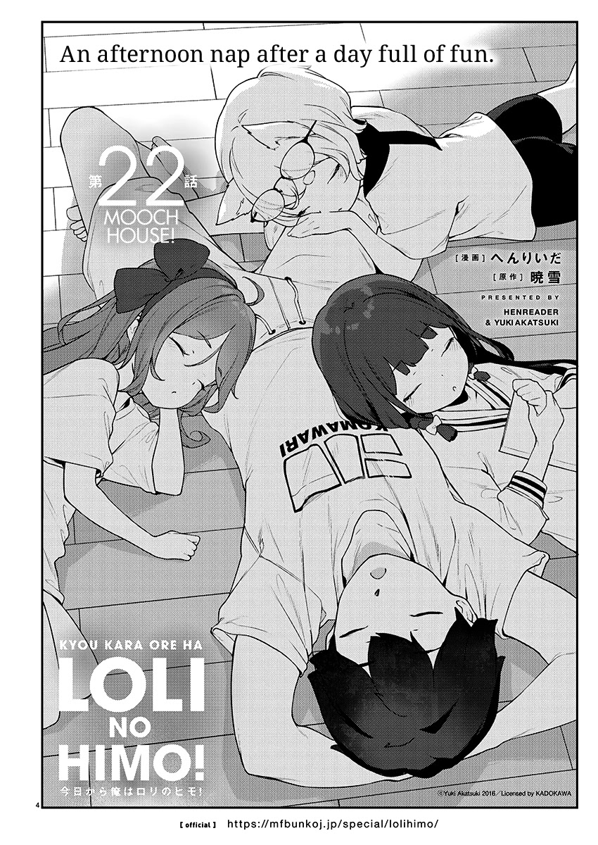 Kyou kara Ore wa Loli no Himo! chapter 22 page 4