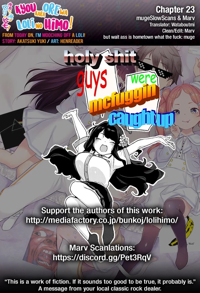 Kyou kara Ore wa Loli no Himo! chapter 23 page 22