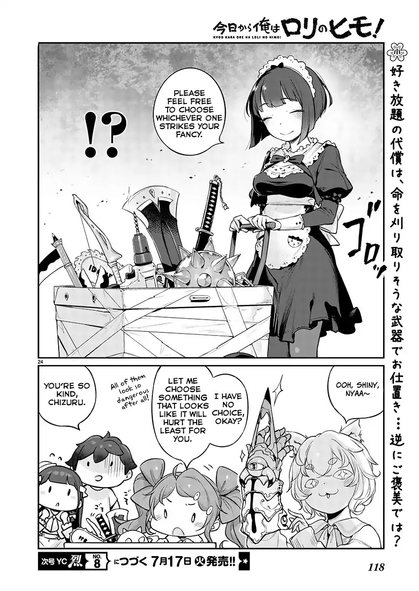 Kyou kara Ore wa Loli no Himo! chapter 3 page 24