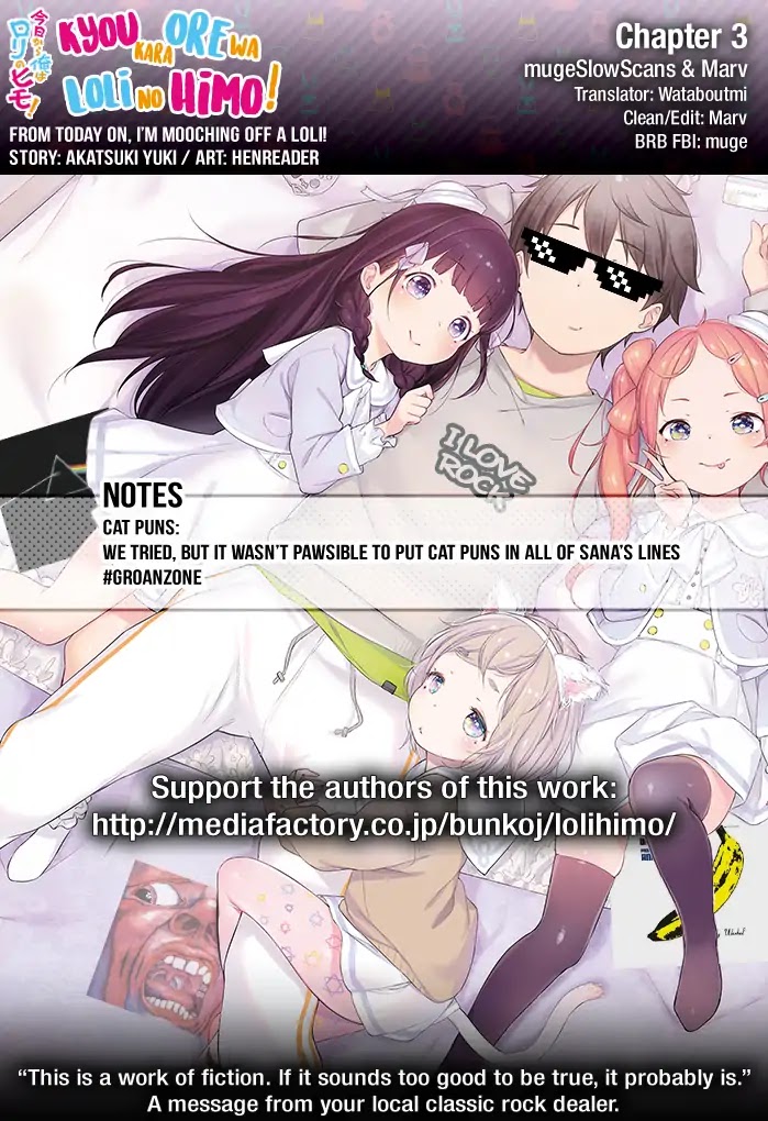 Kyou kara Ore wa Loli no Himo! chapter 3 page 26