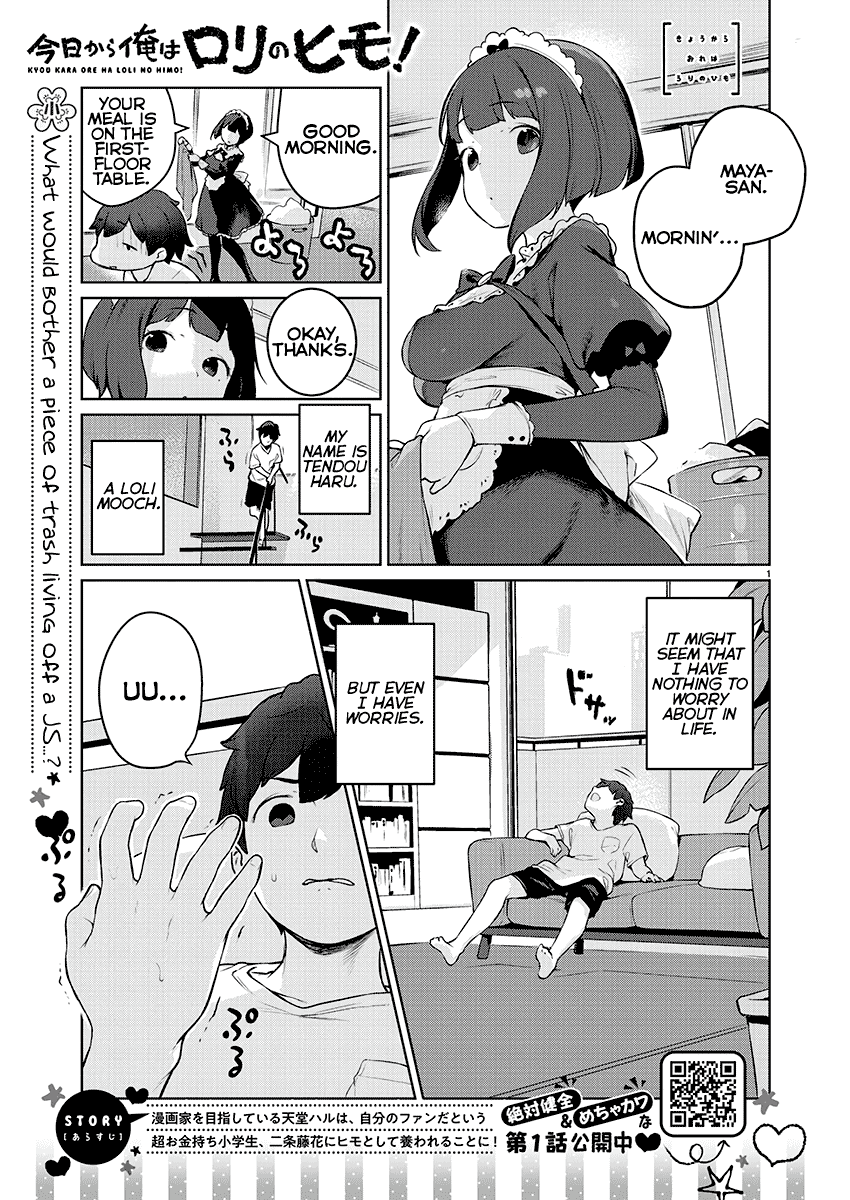 Kyou kara Ore wa Loli no Himo! chapter 6 page 2