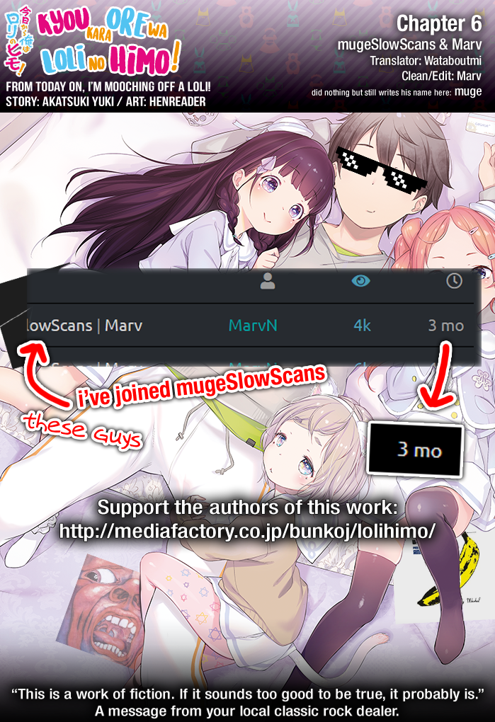 Kyou kara Ore wa Loli no Himo! chapter 6 page 26