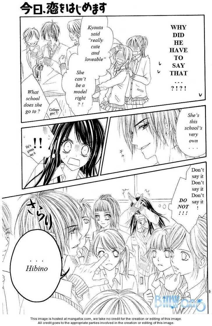 Kyou, Koi wo Hajimemasu chapter 20 page 9