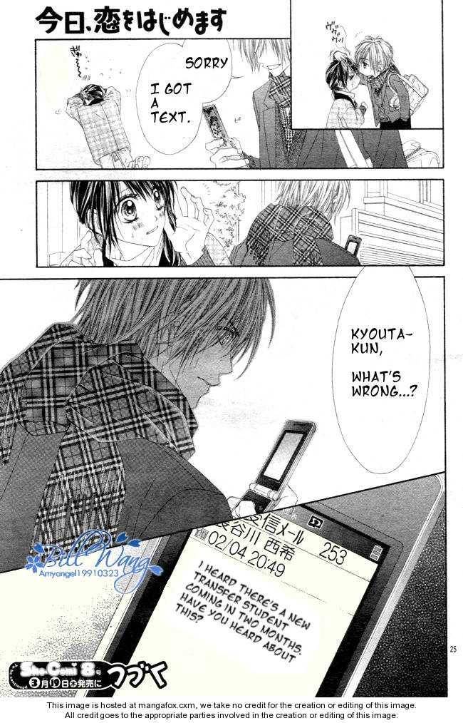 Kyou, Koi wo Hajimemasu chapter 35 page 24