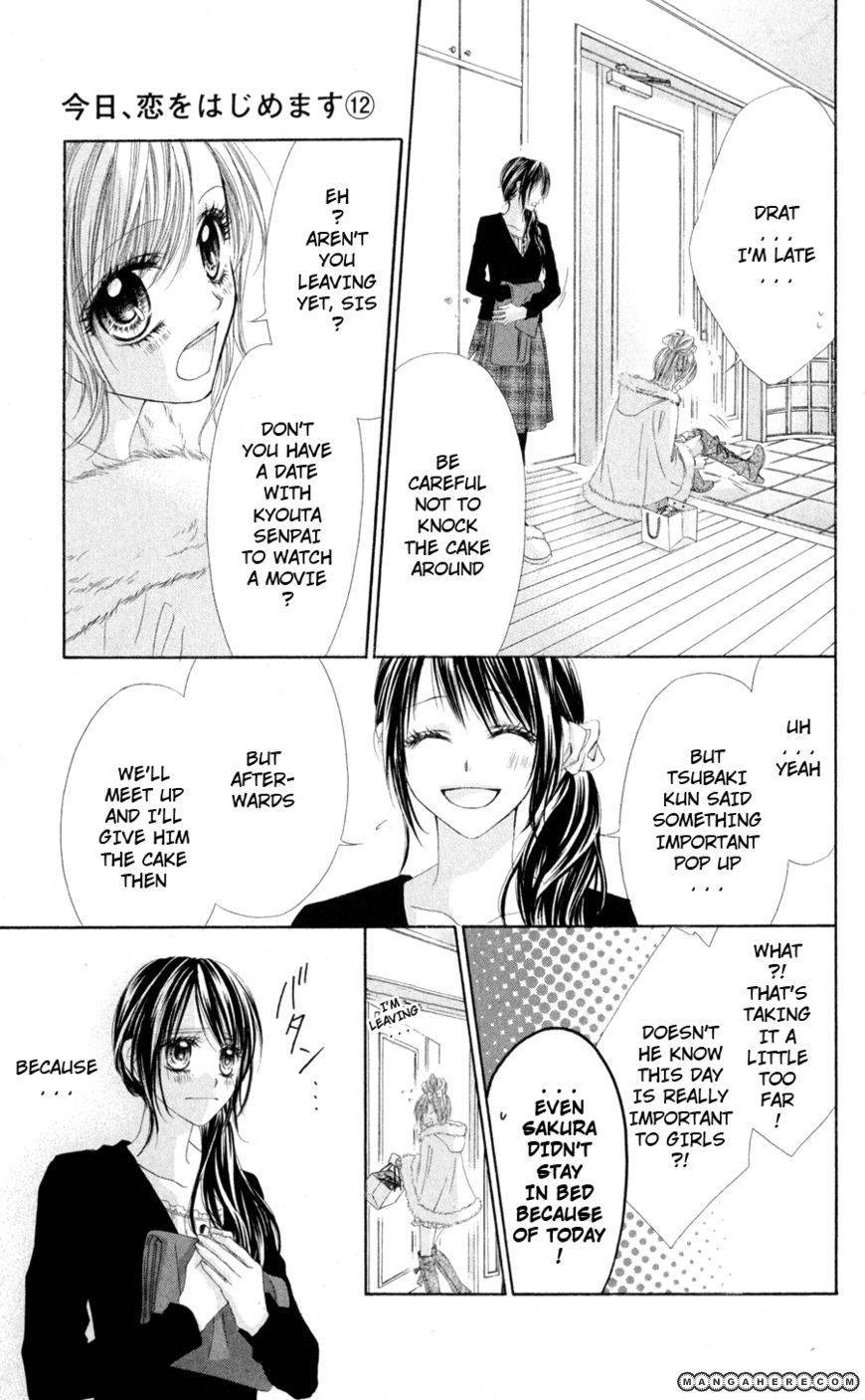 Kyou, Koi wo Hajimemasu chapter 74 page 15