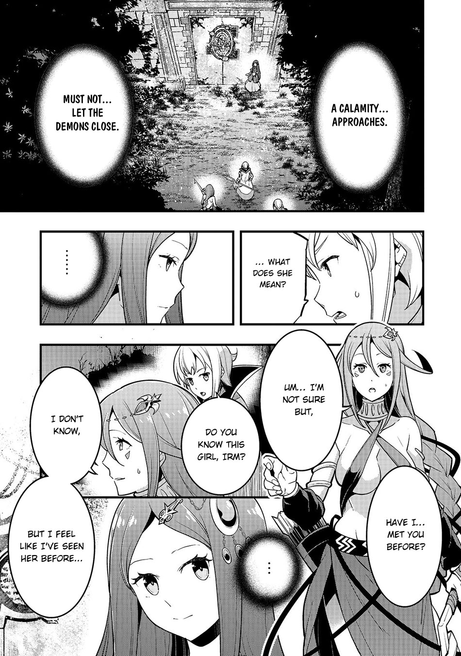 Kyoukai Meikyuu to Ikai no Majutsushi chapter 19 page 7