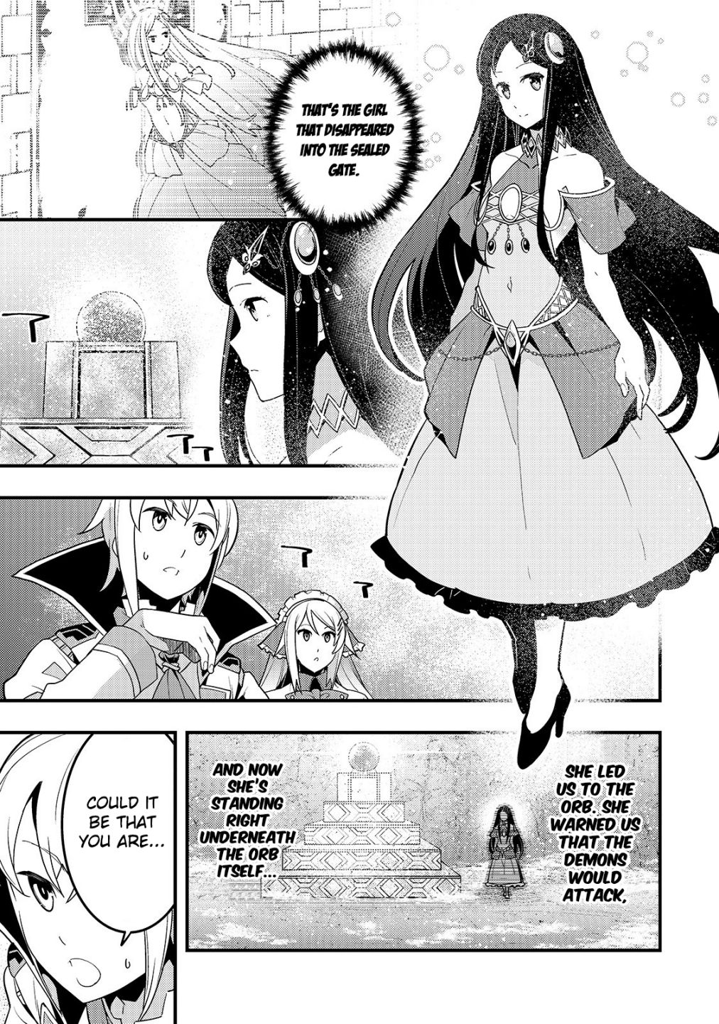 Kyoukai Meikyuu to Ikai no Majutsushi chapter 31 page 15