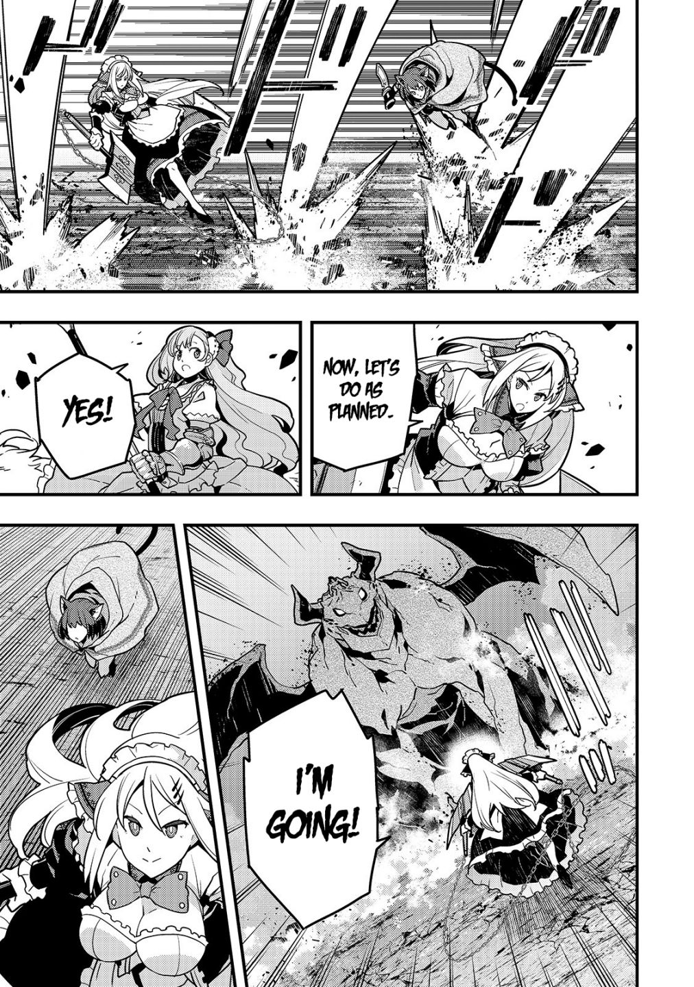 Kyoukai Meikyuu to Ikai no Majutsushi chapter 32 page 12