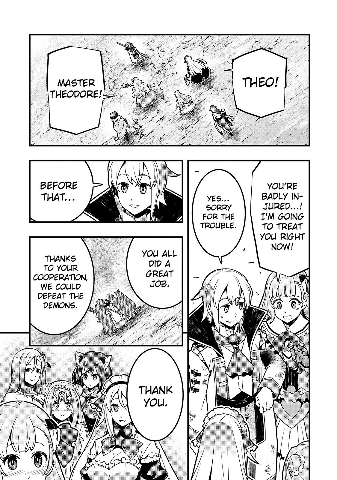 Kyoukai Meikyuu to Ikai no Majutsushi chapter 33 page 2