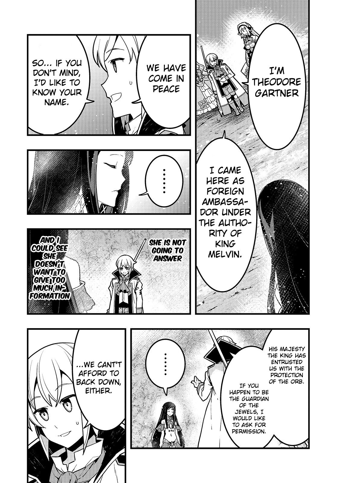 Kyoukai Meikyuu to Ikai no Majutsushi chapter 33 page 5