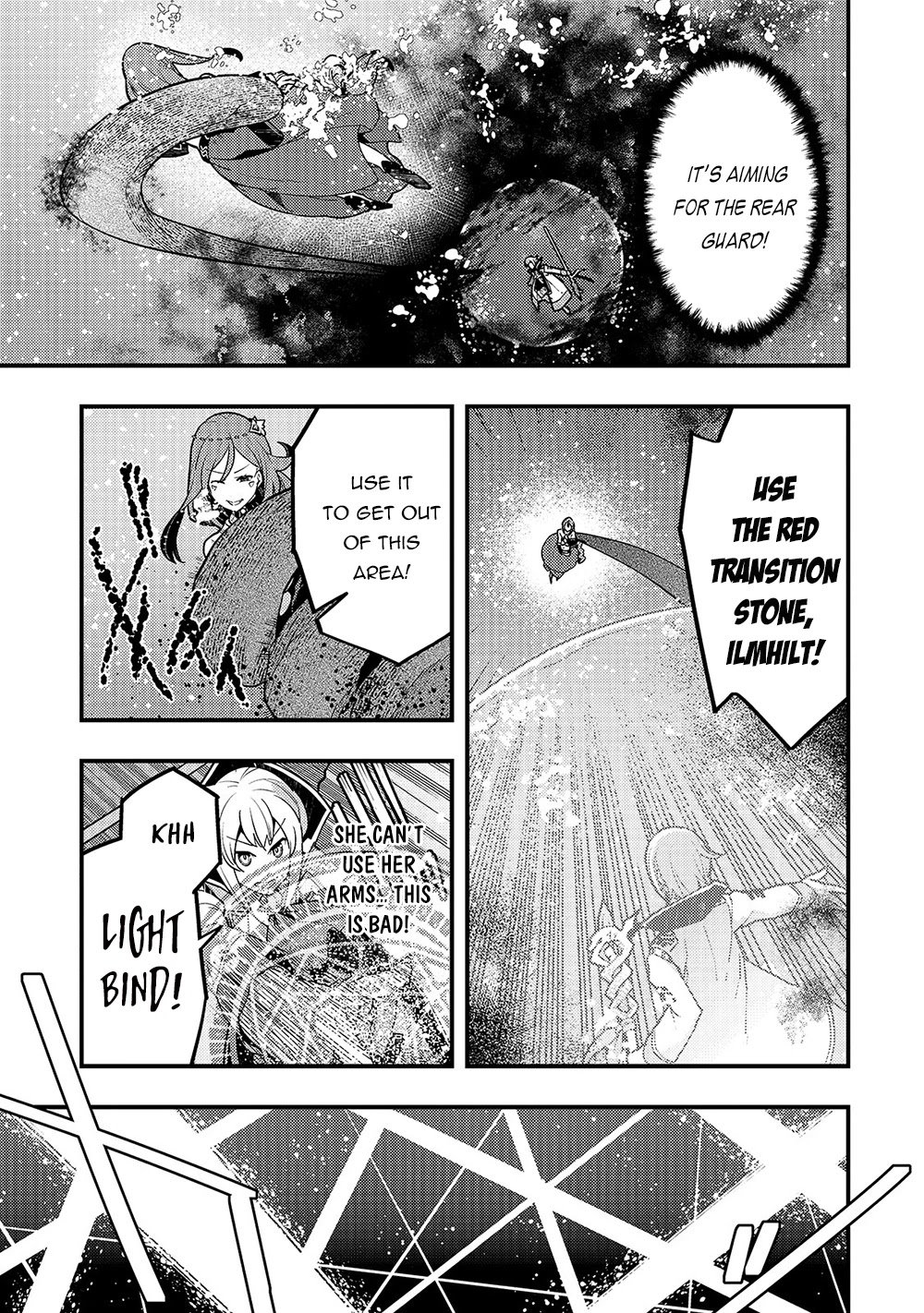 Kyoukai Meikyuu to Ikai no Majutsushi chapter 35 page 14