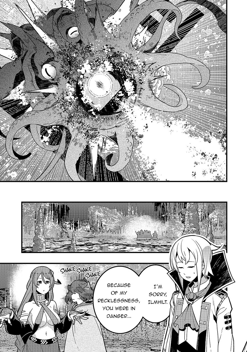 Kyoukai Meikyuu to Ikai no Majutsushi chapter 35 page 16