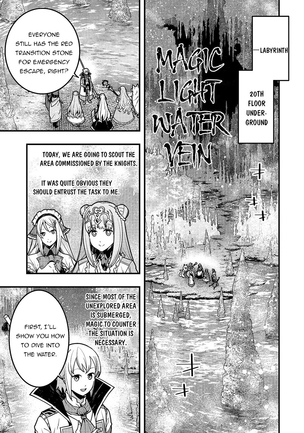 Kyoukai Meikyuu to Ikai no Majutsushi chapter 35 page 2