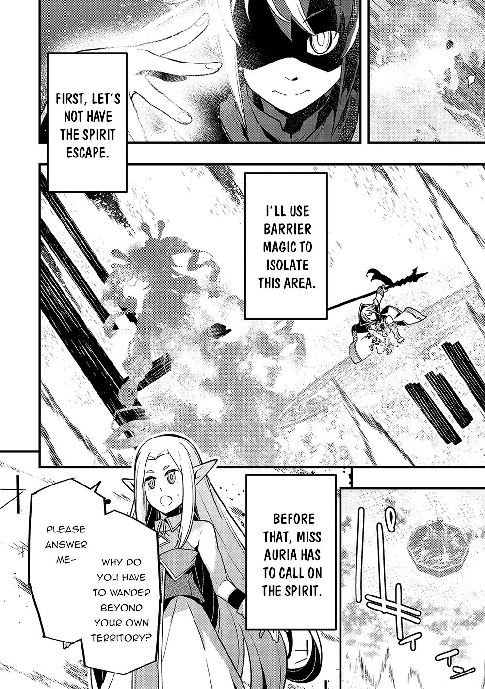 Kyoukai Meikyuu to Ikai no Majutsushi chapter 38 page 8