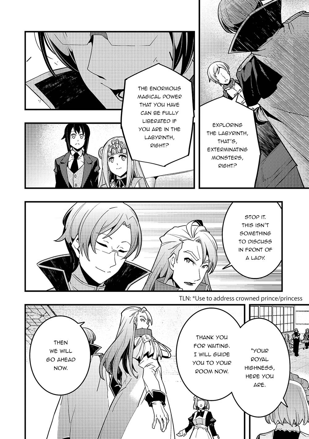 Kyoukai Meikyuu to Ikai no Majutsushi chapter 41 page 11