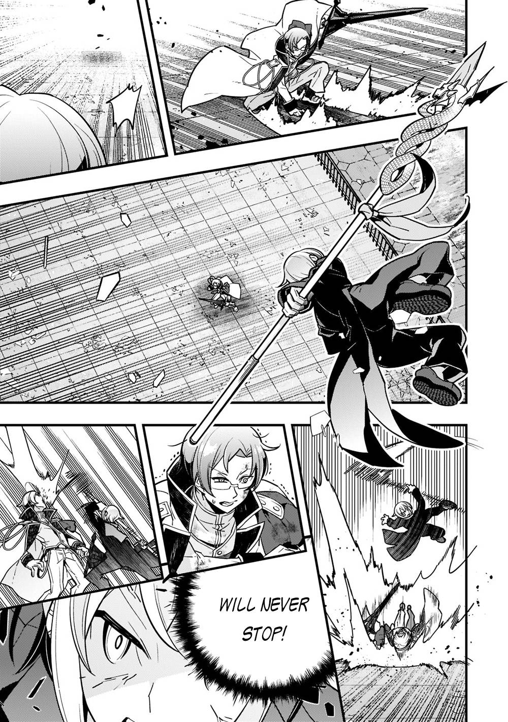 Kyoukai Meikyuu to Ikai no Majutsushi chapter 44 page 24