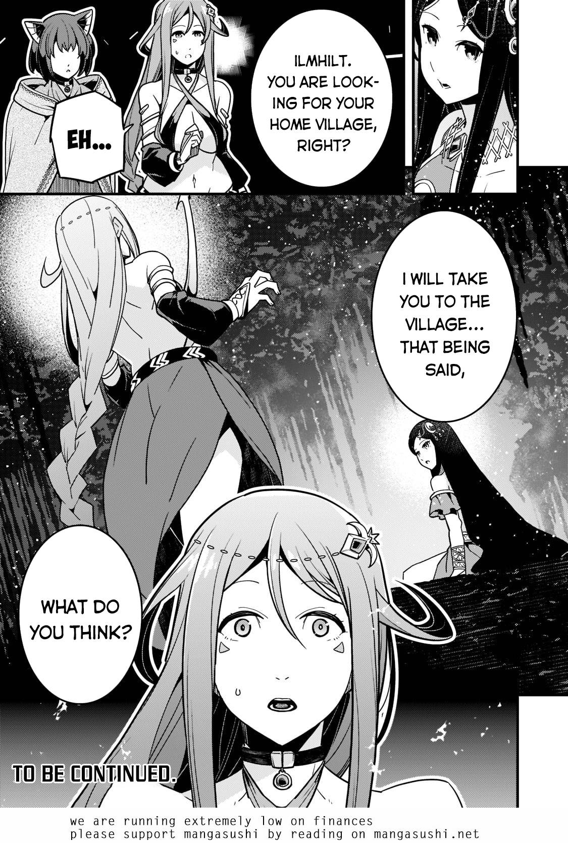 Kyoukai Meikyuu to Ikai no Majutsushi chapter 46 page 23