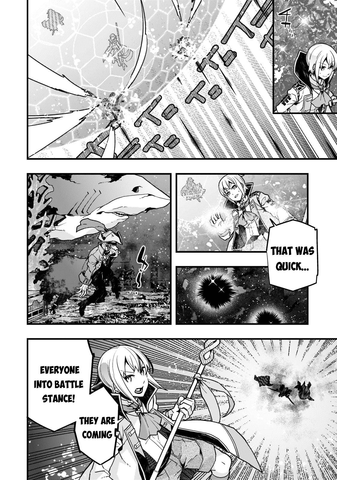 Kyoukai Meikyuu to Ikai no Majutsushi chapter 46 page 9