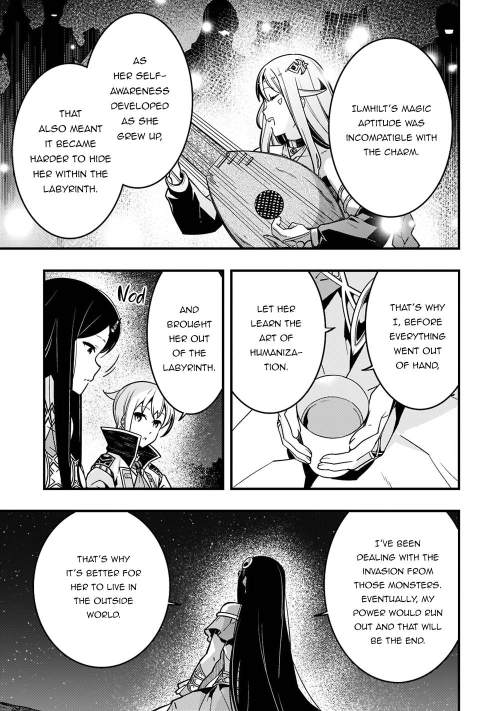 Kyoukai Meikyuu to Ikai no Majutsushi chapter 47 page 17