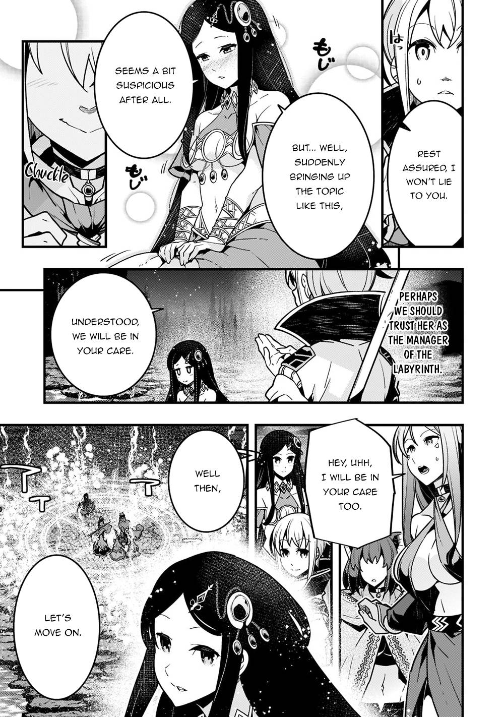 Kyoukai Meikyuu to Ikai no Majutsushi chapter 47 page 4