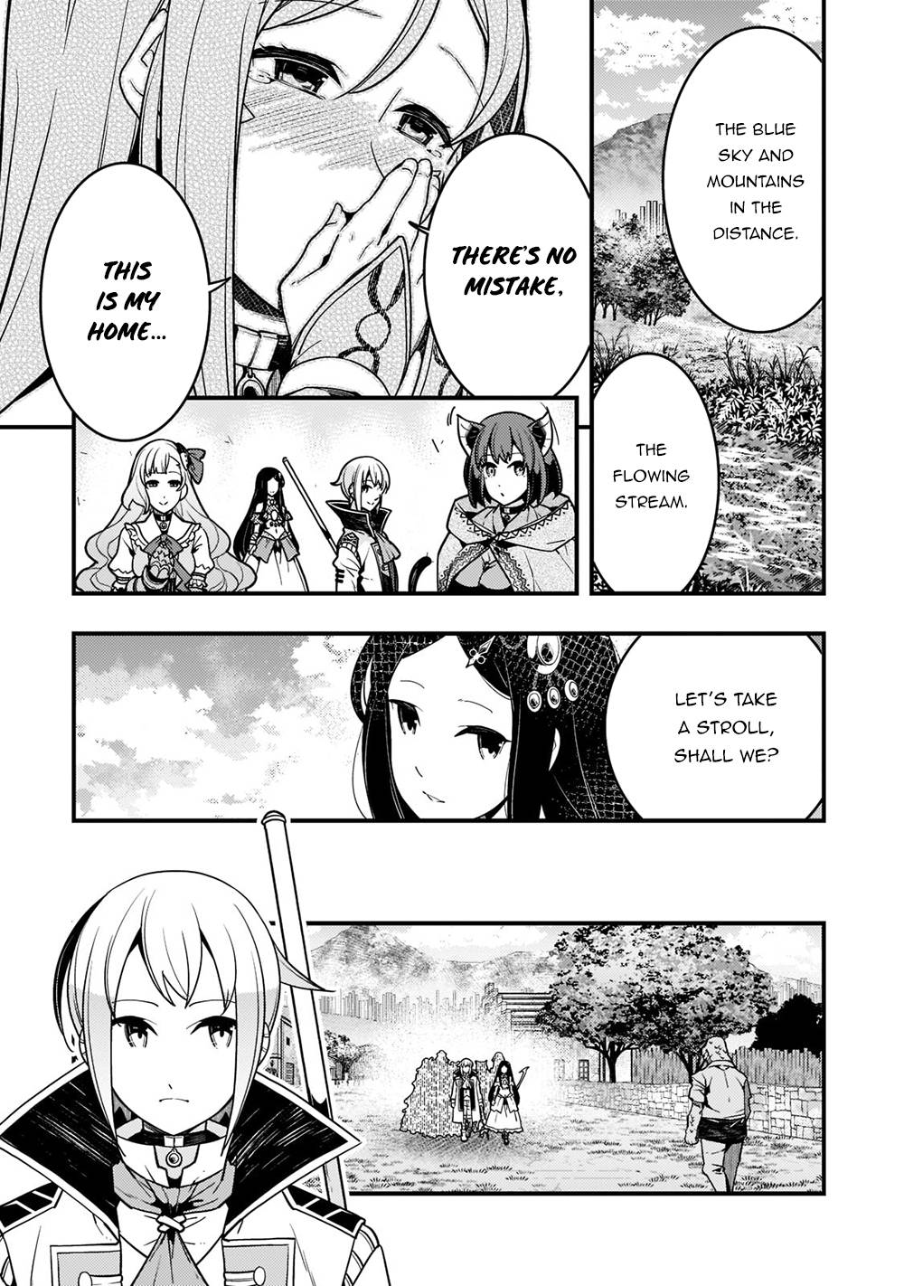 Kyoukai Meikyuu to Ikai no Majutsushi chapter 47 page 7