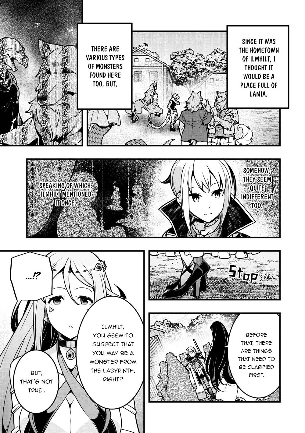 Kyoukai Meikyuu to Ikai no Majutsushi chapter 47 page 8